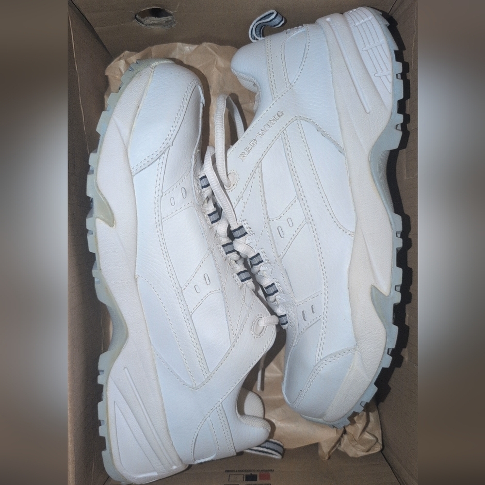 Red Wing Shoes White Sneakers Women's Size 10